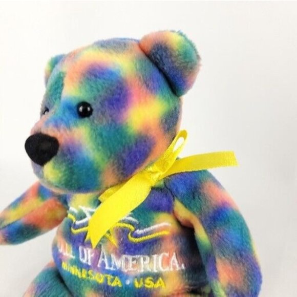 Mall of America 1997 Groovy Tie Dye Bear - Picture 2 of 7
